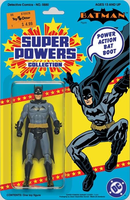 Detective Comics #880 Facsimile Edition Jason Geyer & Alex Saviuk Super Powers Card Stock Cover
