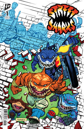 Street Sharks #1 1:25 Catalan Variant