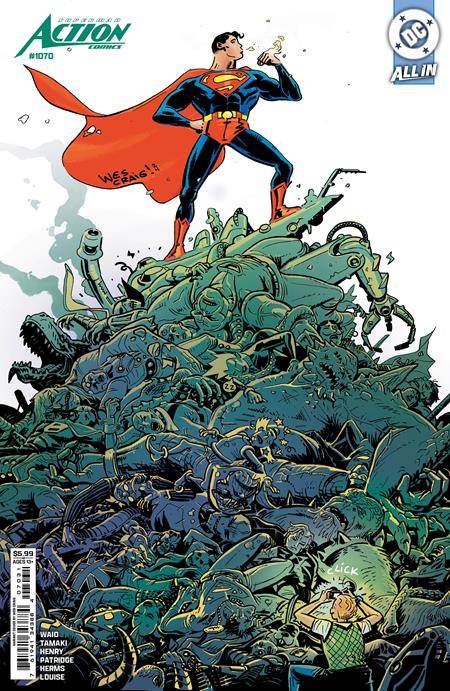 Action Comics #1070 Wes Craig Card Stock Cover