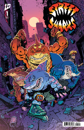 Street Sharks #1 Corona Cover
