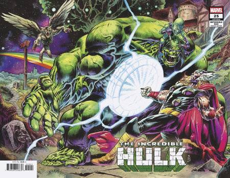 Incredible Hulk #25 Wraparound Impossible Cover