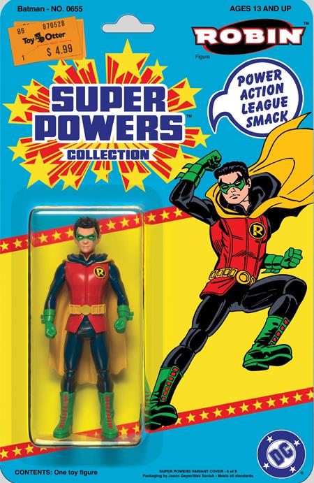 Batman #655 Facsimile Edition Super Powers Card Stock Cover