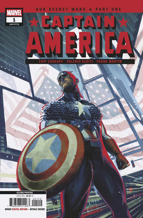Captain America #1 Second Print