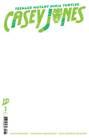 Teenage Mutant Ninja Turtles: Casey Jones #1 Blank Cover