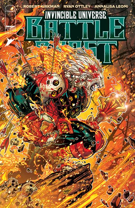 Invincible Universe Battle Beast #1 1:100 Jonboy Meyers Foil Variant