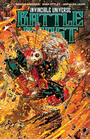 Invincible Universe Battle Beast #1 1:100 Jonboy Meyers Foil Variant
