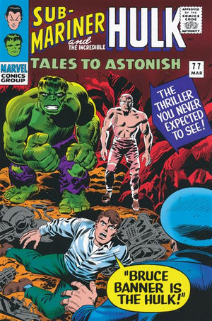 Mighty Marvel Masterworks: The Incredible Hulk Volume 3 - Less Than Monster, More Than Man  - Direct Market Cover