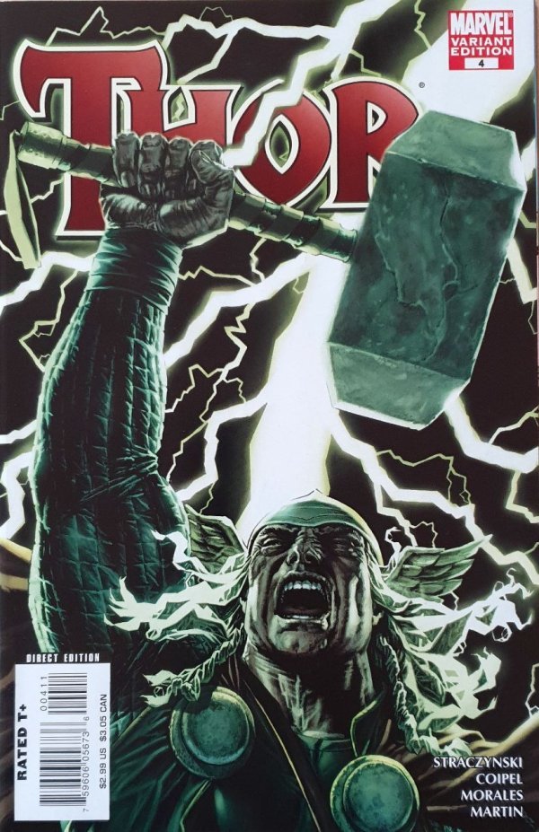 Thor (2007) #04 Lee Bermejo Cover