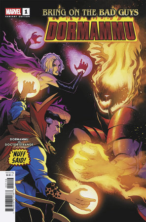 Bring On The Bad Guys: Dormammu #1 Lee Garbett Nuff Said Variant