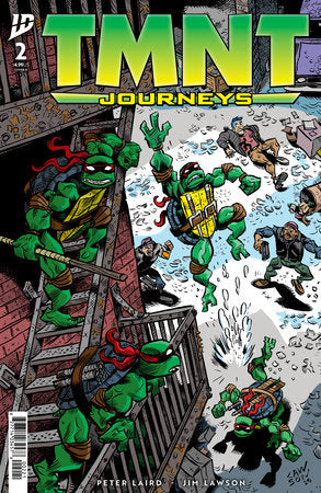 Teenage Mutant Ninja Turtles: Journeys #2 Lawson Cover