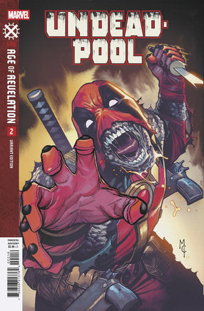 Undeadpool #2 1:25 Martin Coccolo Variant