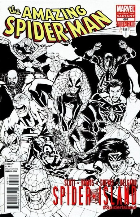 Amazing Spider-Man #667 - 2nd Print
