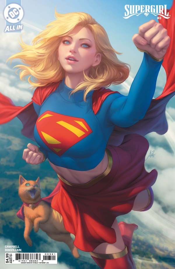 Supergirl #3 Art Germ Card Stock Variant