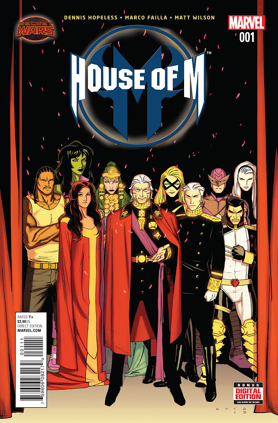 House Of M (2015) #1 - #4 Set