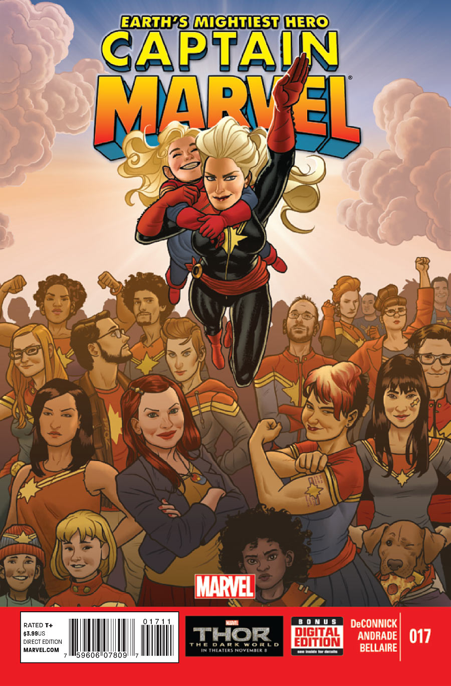 Captain Marvel (2012) #17 - 2nd Cameo Ms Marvel