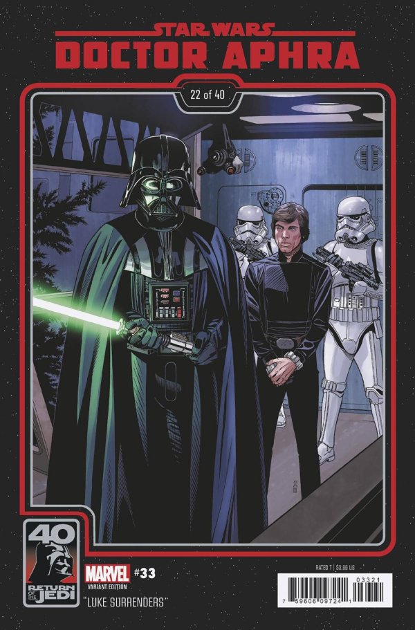 Star Wars: Doctor Aphra (2019) #33 Sprouse Return Of The Jedi 40th Anniversary Cover
