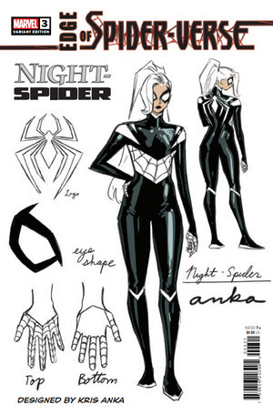 Edge of Spider-Verse (2022) #3 (of 5) 1:10 Anka Design Variant
