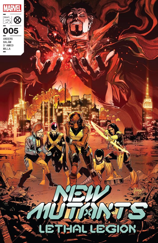 New Mutants Lethal Legion (2023) #5 (DAMAGED)