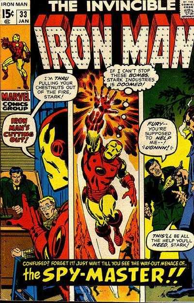 Iron Man (1968) #33  - 1st Spymaster