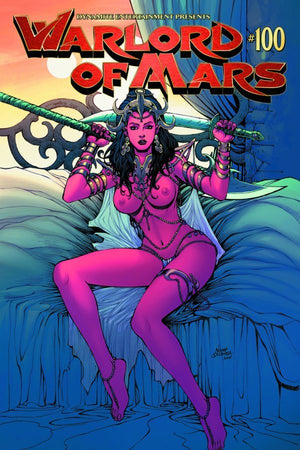 Warlord of Mars #100 Exclusive Risqué Cover Salonga