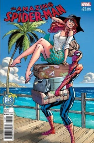 The Amazing Spider-Man #25 J Scott Campbell Wondercon Variant