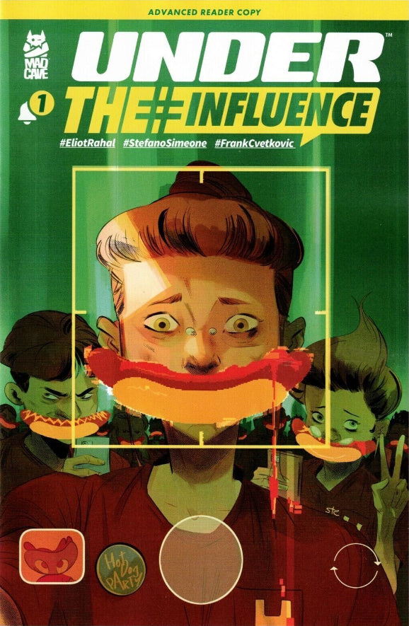 Under the Influence #1 Advance copy variant