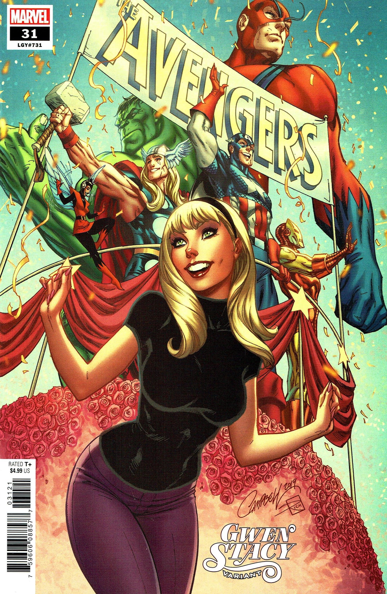 Avengers 2018 31 J Scott Campbell Gwen Stacy Cover Comics Etc avengers-2018-31-j-scott-campbell-gwen-stacy-cover-comics-etc