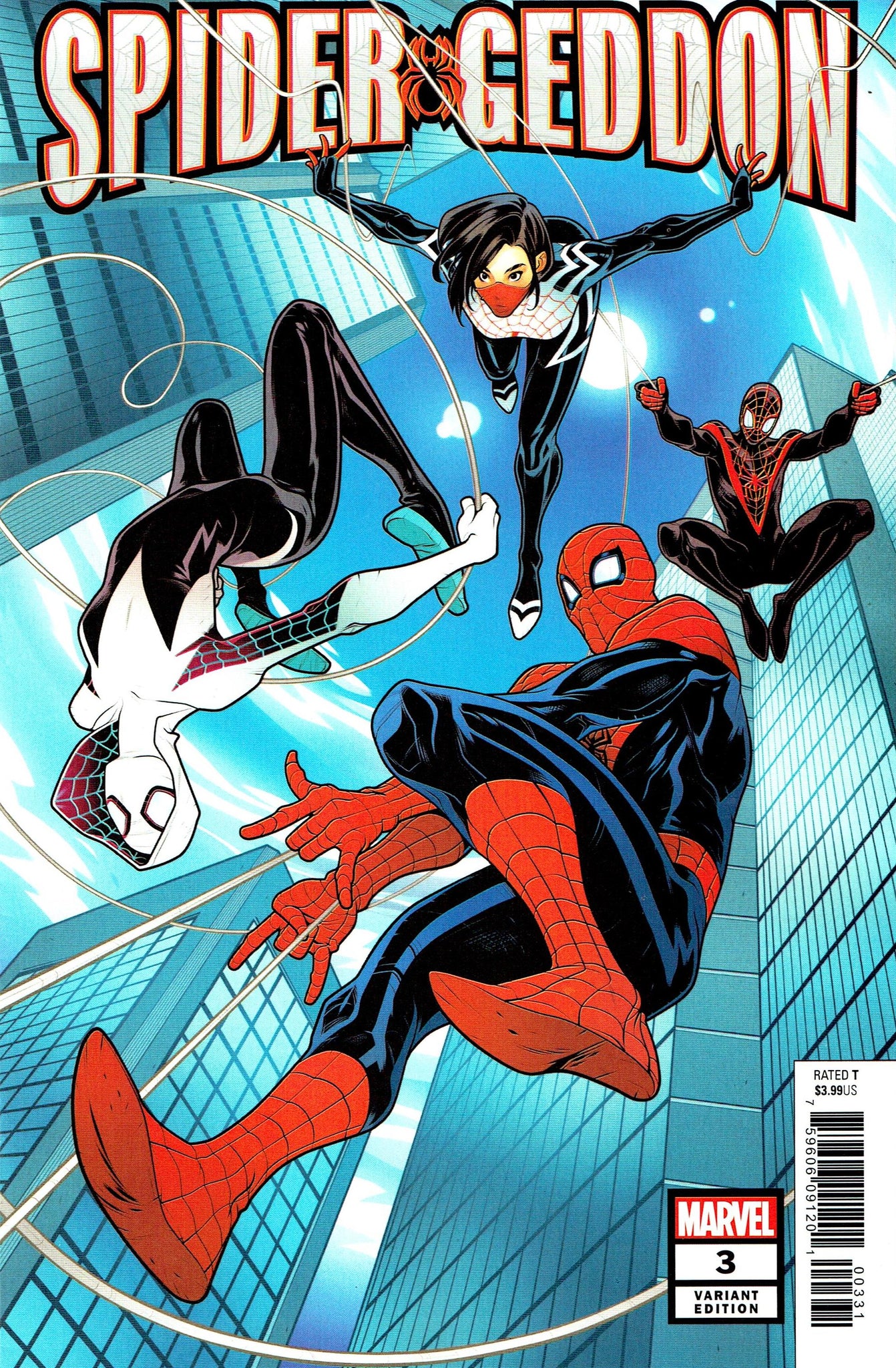 Spider-Geddon (2018) #3 (of 5) Elizabeth Torque Variant