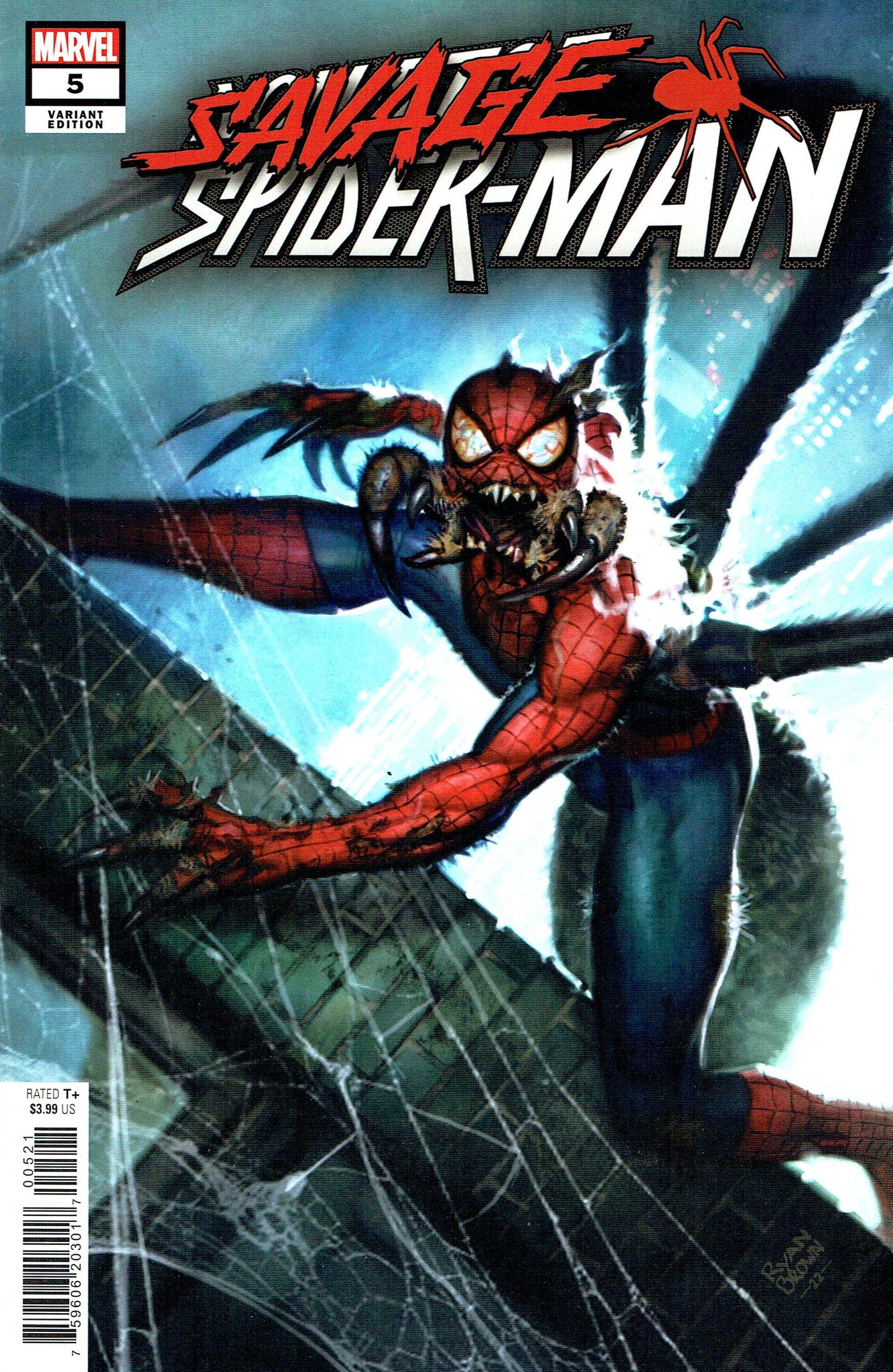 Savage Spider-Man (2022) #5 (of 5) Ryan Brown Cover