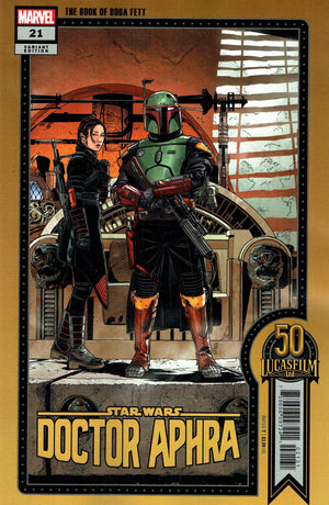 Star Wars - Doctor Aphra (2020) #21 Chris Sprouse Lucasfilm 50th Anniversary Cover