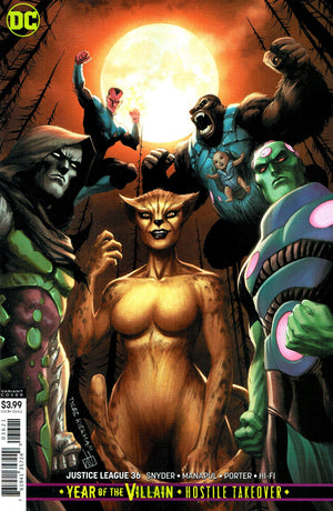 Justice League (2018) #36 Tyler Kirkham Cover