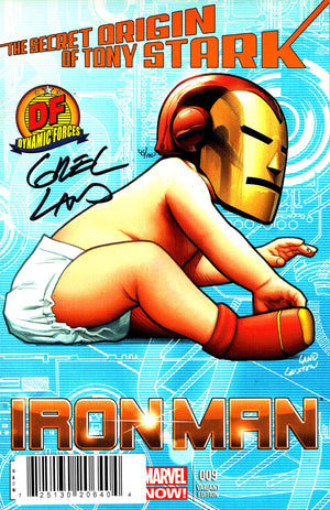 Iron Man (2012) #09 Dynamic Forces Variant Signed by Greg Land