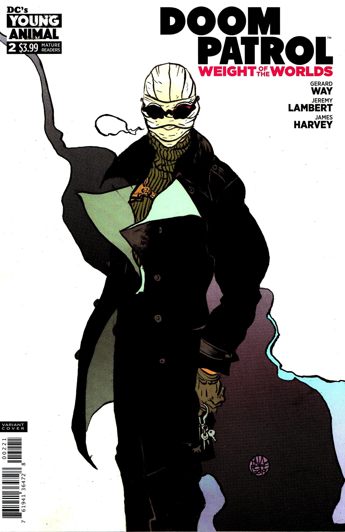 Doom Patrol: Weight of the Worlds (2019) #2 Paul Pope Cover