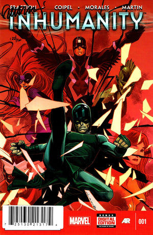Inhumanity (2013) #1 (of 2) Dynamic Forces Edition - Signed by Matt Fraction