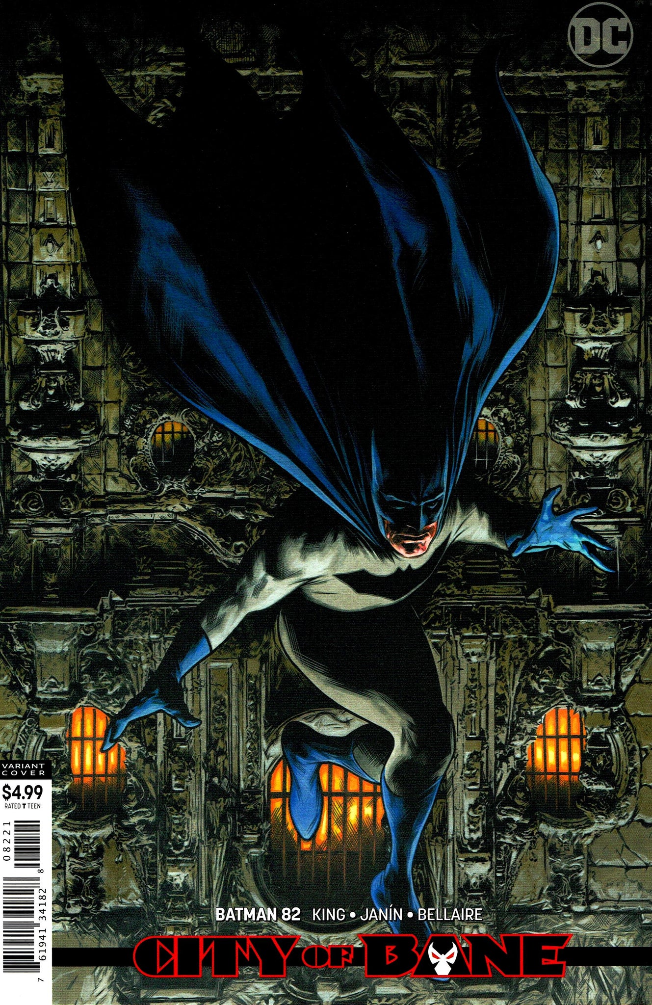Batman #82 Travis Charest Card Stock Cover