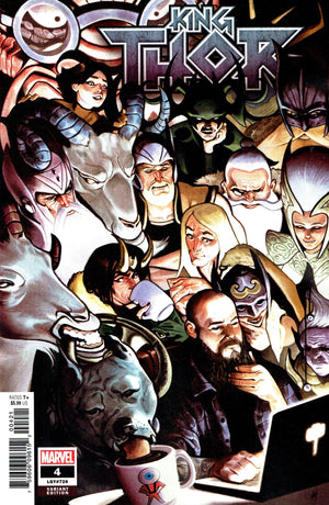King Thor (2019) #4 (of 4) Michael Del Mundo Cover