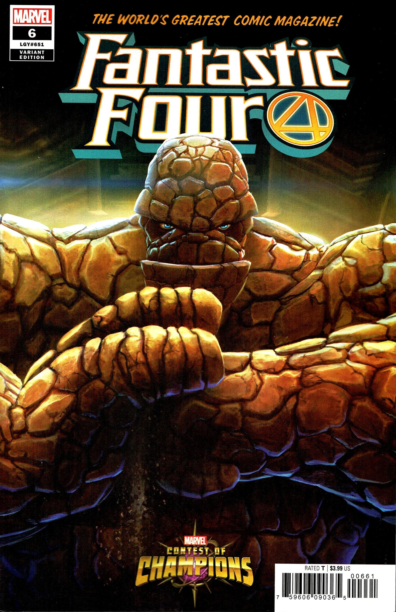 Fantastic Four (2018) #06 Mystery Variant