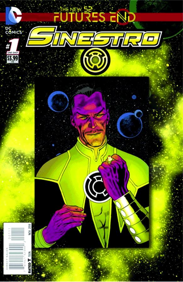 Futures End - Sinestro (2014) #1 (One-Shot) 3D Cover