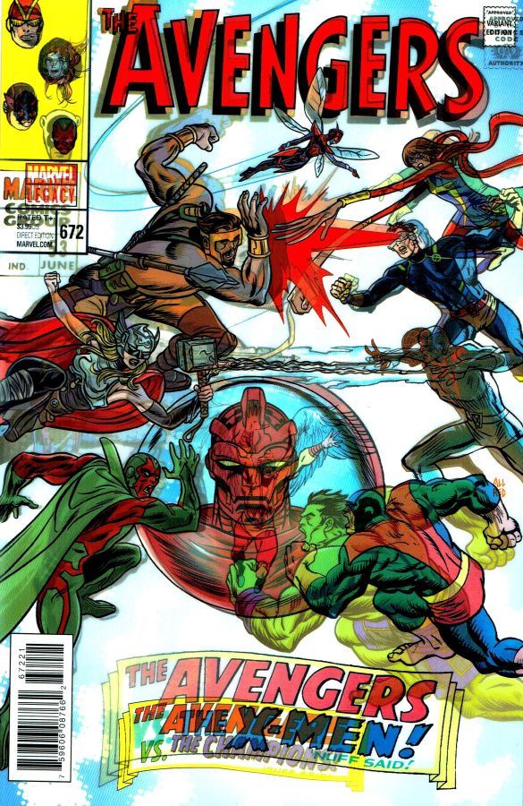 Avengers #672 Legacy Lenticular Cover