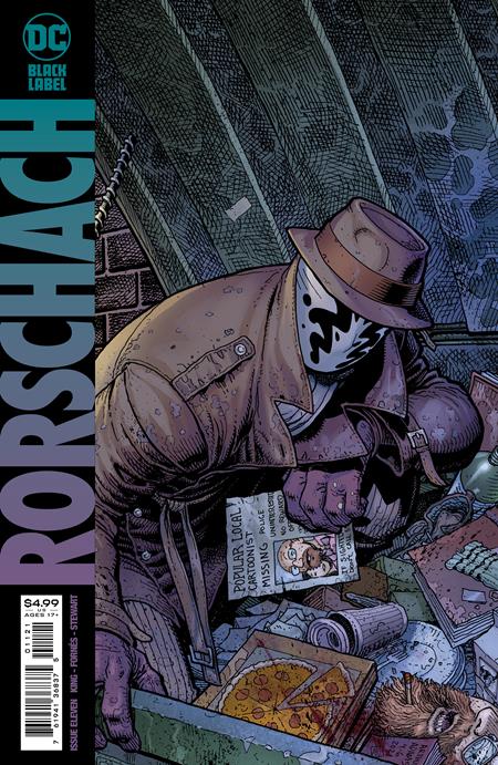 Rorschach (2020) #11 (of 12) Arthur Adams Cover