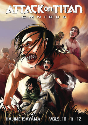 Attack on Titan Omnibus Volume 4 - Vol 10-12