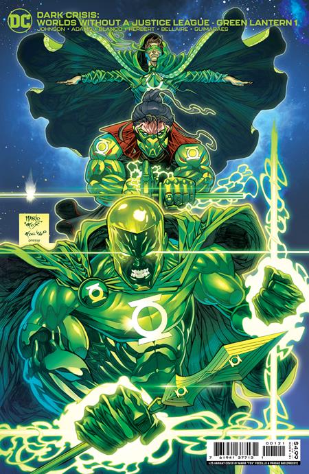 Dark Crisis - Worlds Without a Justice League (2022) Green Lantern #1 (One-Shot) Mario Foccillo Variant