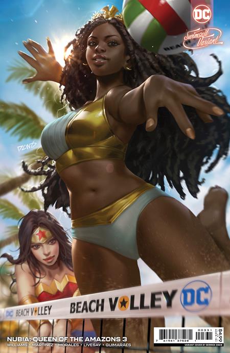 Nubia - Queen of the Amazons (2022) #3 (of 4) Derrick Chew Swimsuit Card Stock Cover