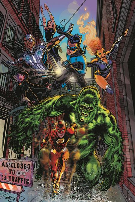 Titans #4 1:25 Tony Harris Card Stock Variant