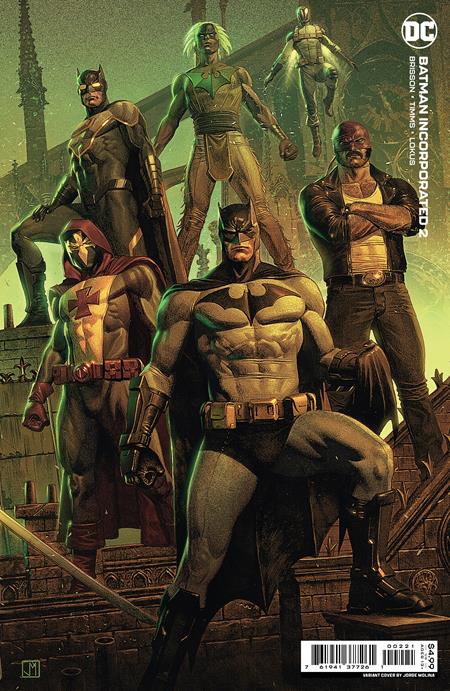Batman Incorporated (2022) #2 Jorge Molina Cover