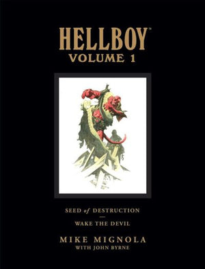 Hellboy Library Edition Volume 1: Seed of Destruction / Wake the Devil HC