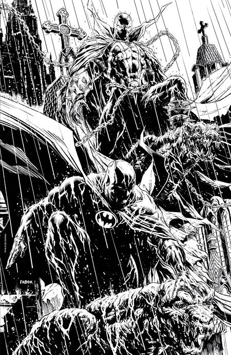 Batman Spawn #1 (ONE Shot) 1:25 Fabok Variant