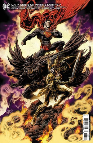 Dark Crisis On Infinite Earths #7 (OF 7)  Kyle Hotz Card Stock  Variant