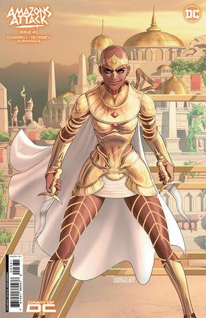 Amazons Attack #3 1:25 Vasco Georgiev Card Stock Variant