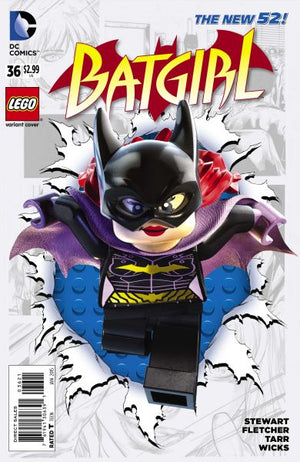 Batgirl (The New 52) #36 Lego Cover
